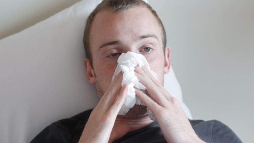 Usein toistuva flunssa kielii huonoista elämäntavoista.