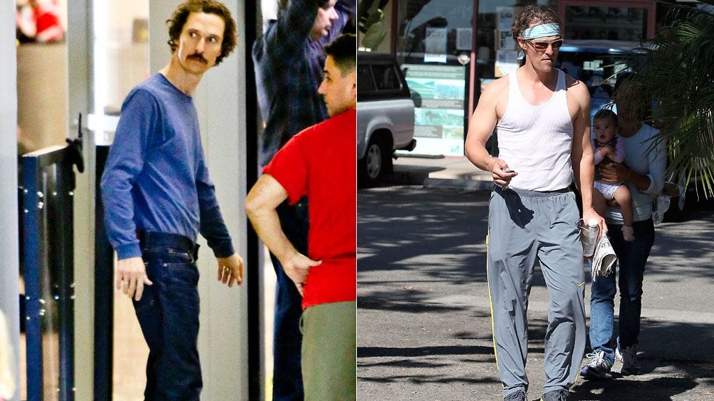 Matthew Mconaugheyn olemus on muuttunut reippaasti puolessa vuodessa.