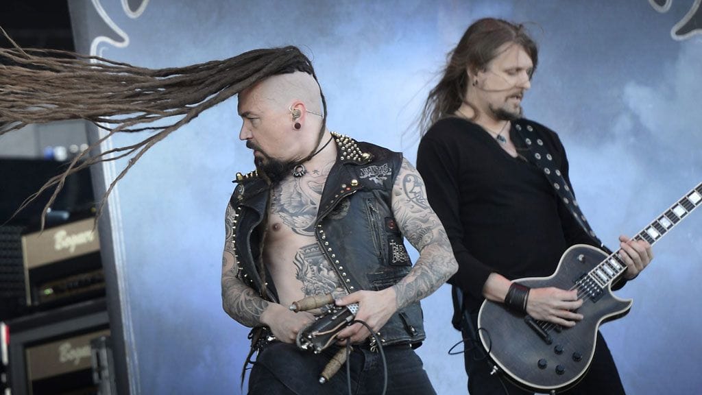 Amorphis Helsingin Sonispheressä viime kesänä.