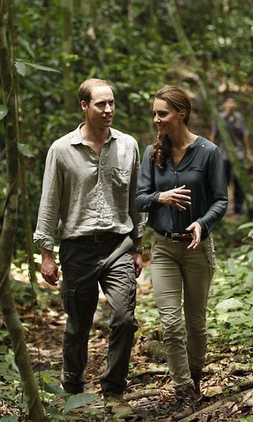 Catherine jaksoi hymyillä kuvakohusta huolimatta.