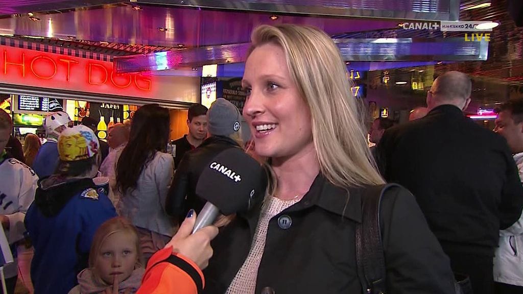 Vanessa Kurri Canal +:n haastattelussa.