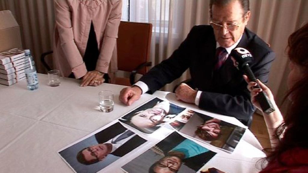 Roger Moore ja vaimo Christina Tholstrop (kuva: MTV3)