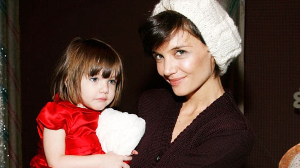 Katie Holmes ja Suri Cruise.