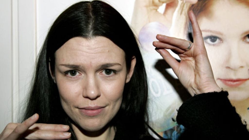 Näyttelijä Anu Koskinen. (Kuva: Riikka Hurri/Lehtikuva)