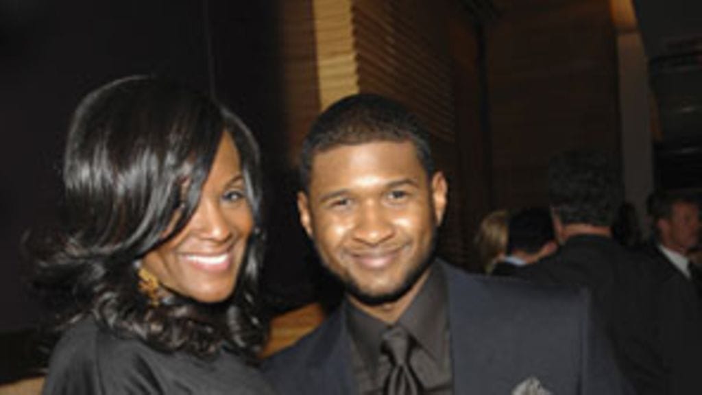 Tameka Foster ja Usher (Kuva:Brad Barket/Getty Images)