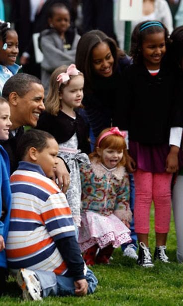 Obama järjesti lastenjuhlat (kuva: Getty Images/All Over Press)