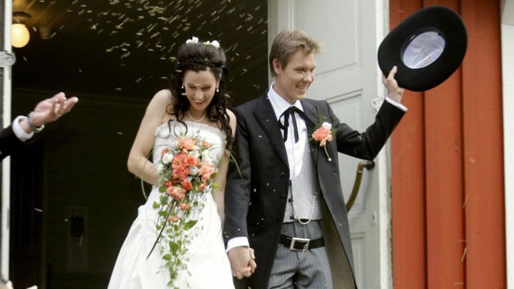 Olga Koskikallio ja Tuukka Temonen (Kuva: Roni Rekomaa/Lehtikuva)