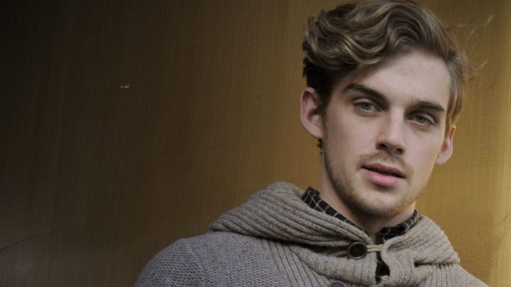 Lauri Tilkanen Härmä-elokuvan lehdistötilaisuudessa