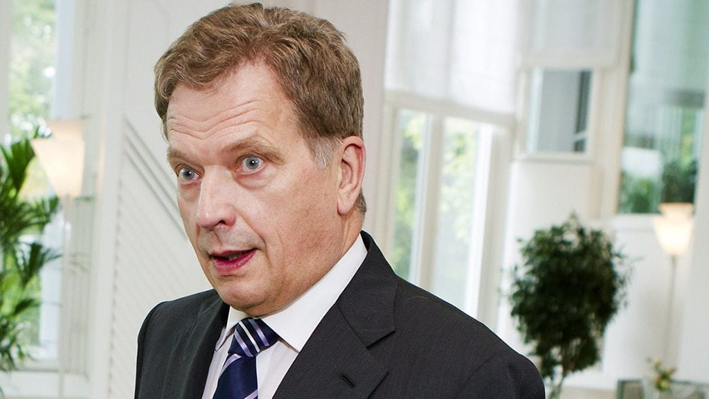 Presidentti Sauli Niinistö.