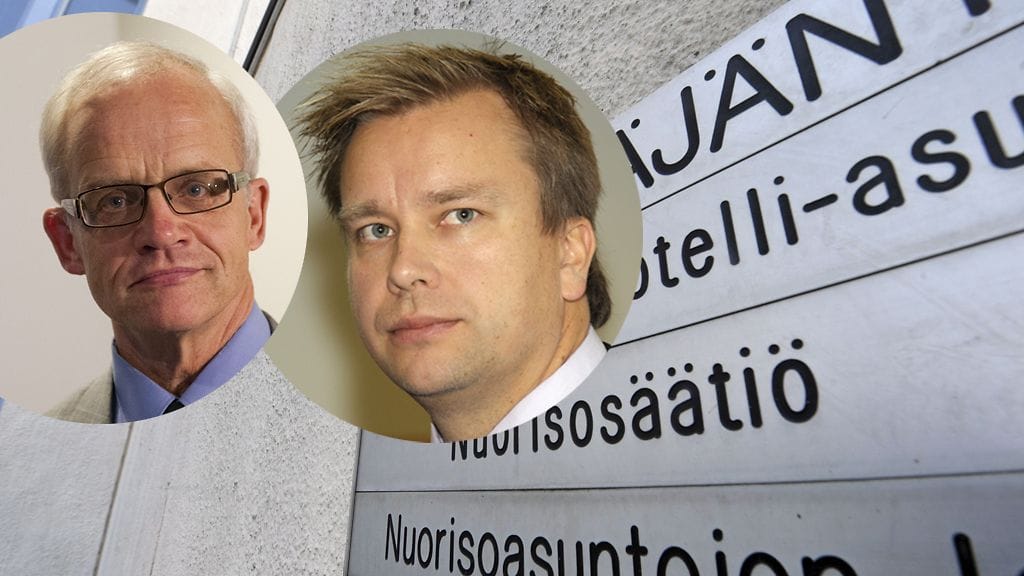 Jukka Vihriälä (vas.) sai puolentoista vuoden ja Antti Kaikkonen 5 kuukauden ehdollisen tuomion.