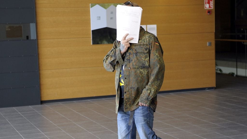 Nikita Fouganthine oli syytteessä pahoinpitelystä ja tuhotyöstä torstaina 24. toukokuuta 2012 Helsingin käräjäoikeudessa.