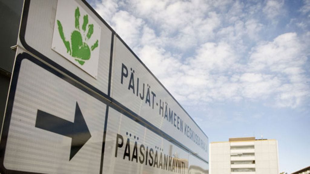 30-vuotias mies häiriköi Päijät-Hämeen keskussairaalassa ja yritti juoda käsidesiä. Kuvituskuva.