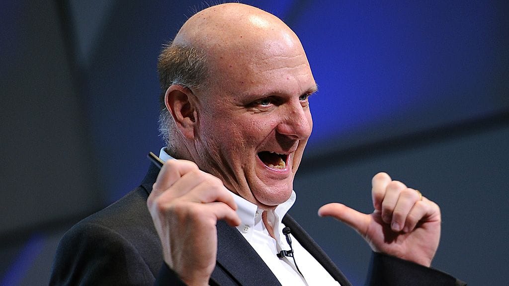 Steve Ballmer on tällä hetkellä maailman viidenneksi rikkain ihminen.