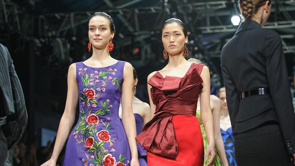 Oscar De La Rentan syys-talvi 2014-15 mallistoa.