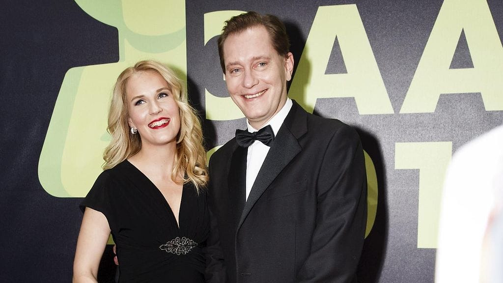 Petteri Ahomaa esitteli rakkaansa Jussi-gaalassa.