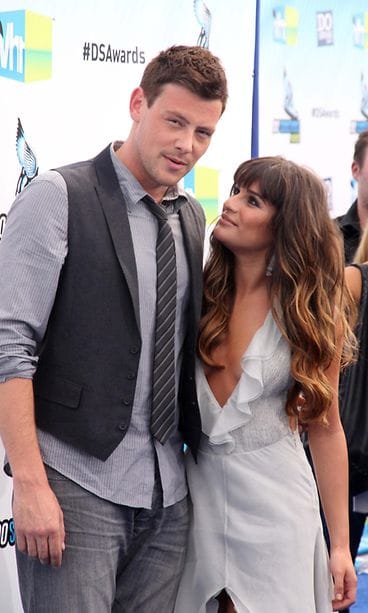 Lea Michele ja Cory Monteith 2012