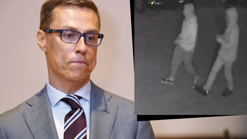 Parikymppisten miesten epäillään ampuneen ilma-aseella ja kivittäneen Alexander Stubbin omakotitalon ikkunoita.