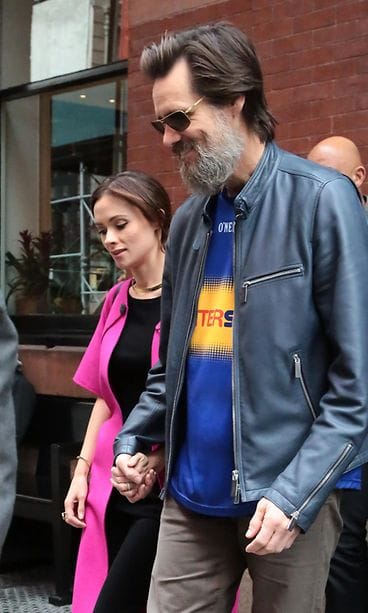 Jim Carrey ja Cathriona White toukokuussa 2015 2