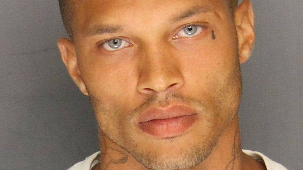 Jeremy Meeks vapautui tänään. Miestä odottavat mallin työt.