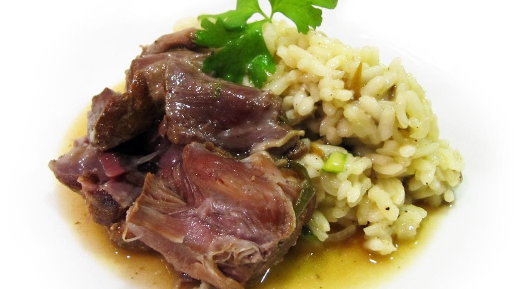 Haudutettua lampaanlapaa