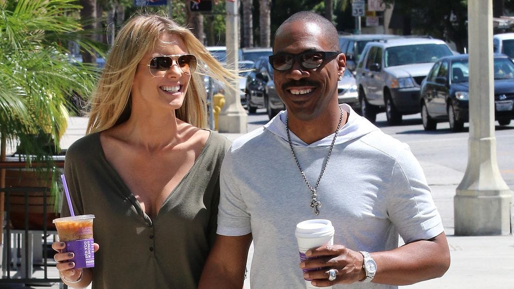 Paige Butcher ja Eddie Murphy 22. elokuuta 2015.