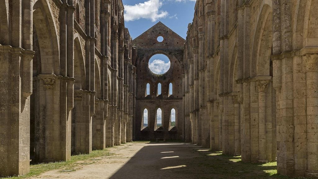 Räikkösten hääpaikka Chiusdino 2