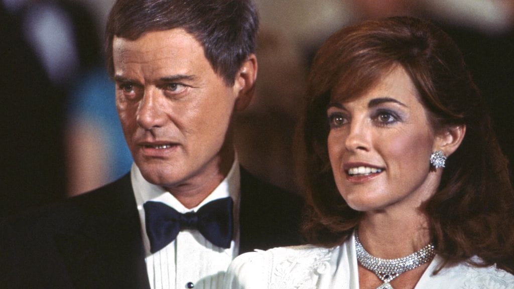 Hagman Dallasissa ja Sue Ellen