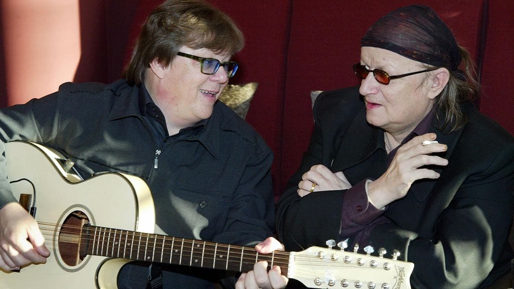 Juice Leskinen ja Mikko Alatalo yhteislevy Senaattori ja Boheemi Helsingissä 18.2.2004 1