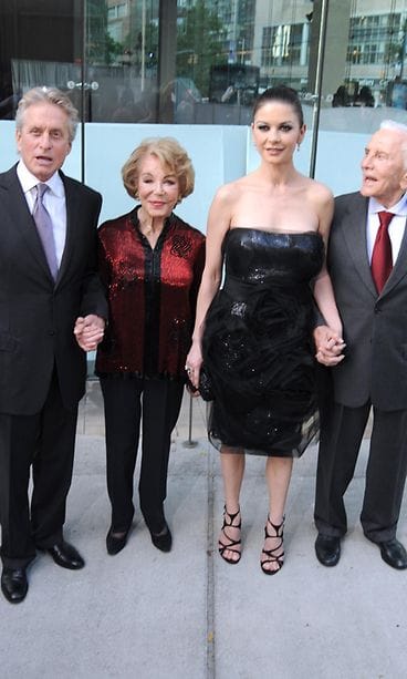 kirk douglas ja perhe