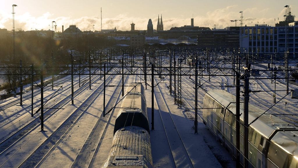 Junaliikenteessä on ollut myöhästymisiä ympäri maata. Kuvituskuva.