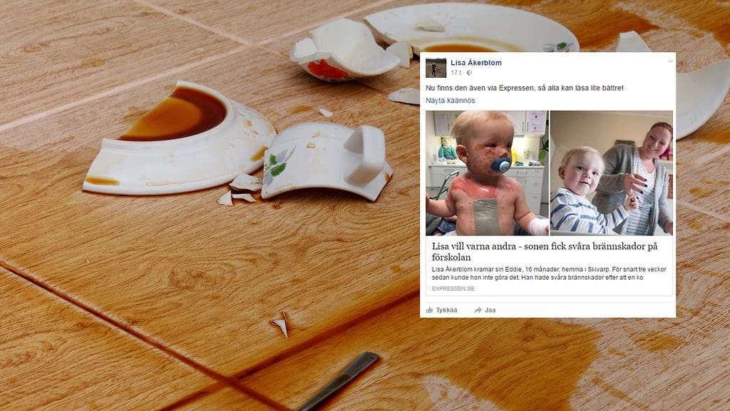 Hetken herpaantuminen vei reilun vuoden ikäisen pojan sairaalaan.