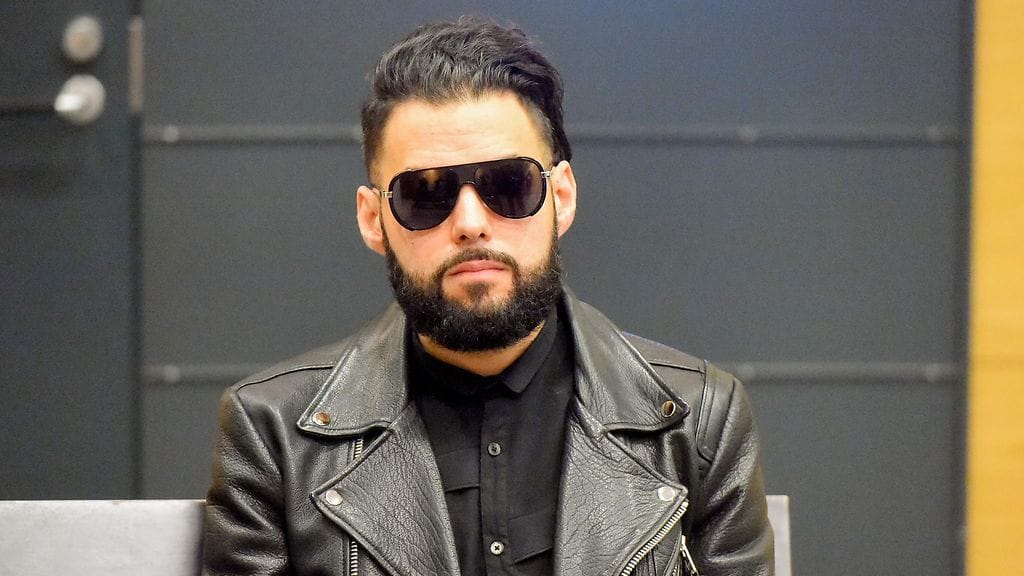 Helsinki. Axel Smith salakatselu-oikeudenkäynnissä Helsingin käräjäoikeudessa tammikuussa 2017.