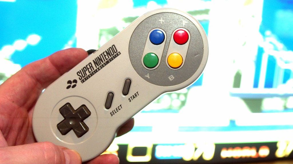 Alkuperäinen Super Nintendo tuli markkinoille vuonna 1990.