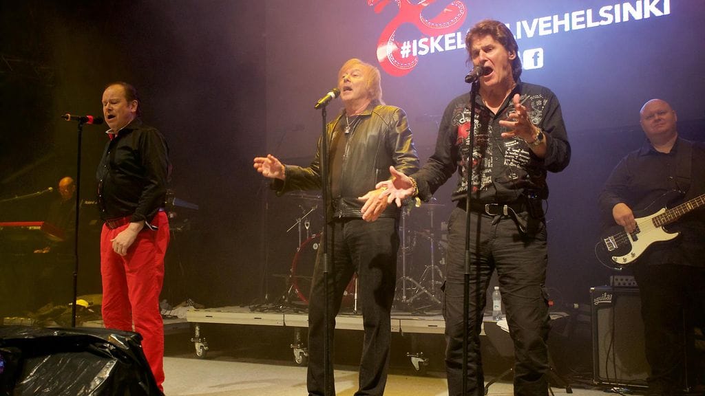 Tapani Kansa, Danny ja Frederik Iskelmä-festivaaleilla 3.9.2017 Helsinki Suvilahti