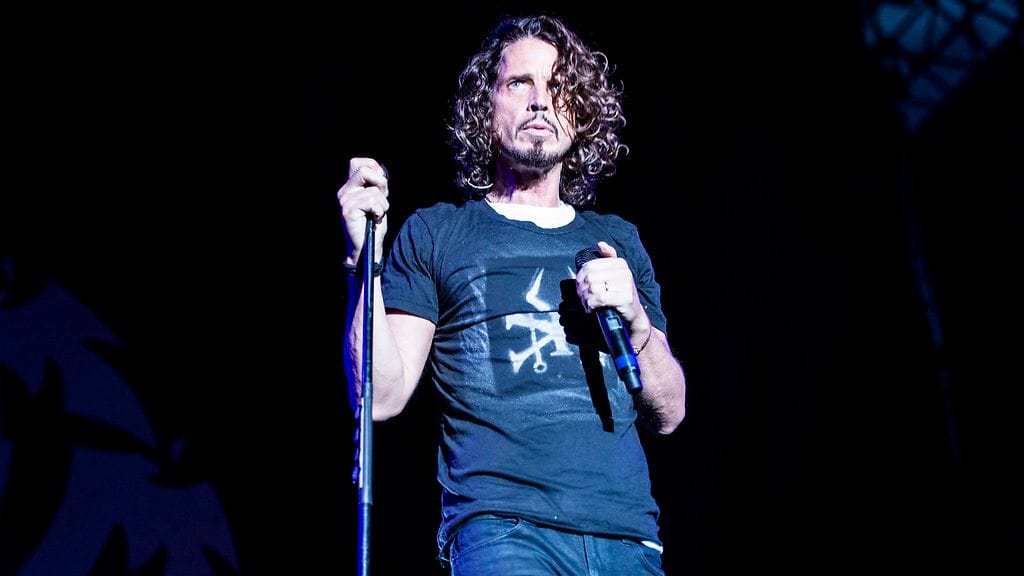 Chris Cornell esiintyi Soundgardenin kanssa Italiassa vuonna 2014.