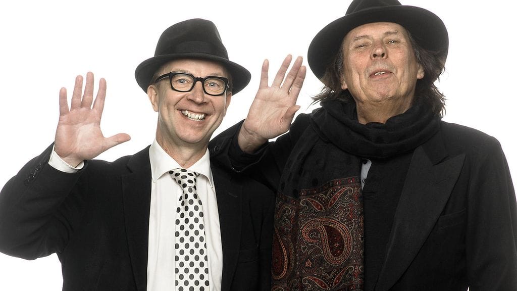 Simo Frangén ja Dave Lindholm.