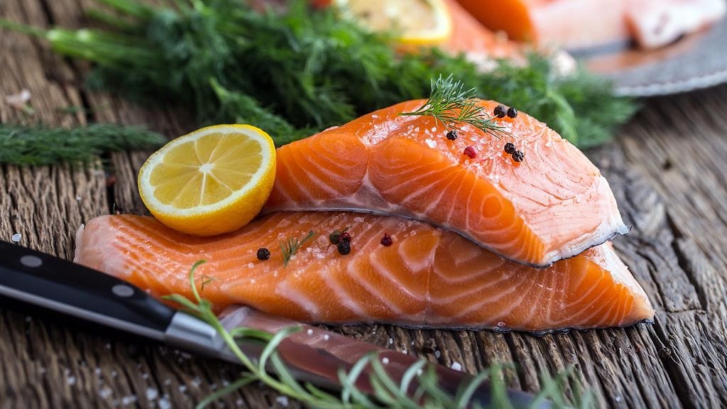 lohipalat pöydällä