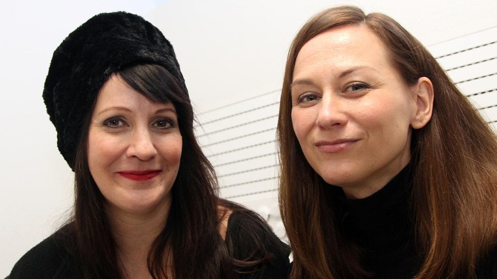 Vuokko Hovatta ja Terhi Kokkonen 27. marraskuuta 2017.