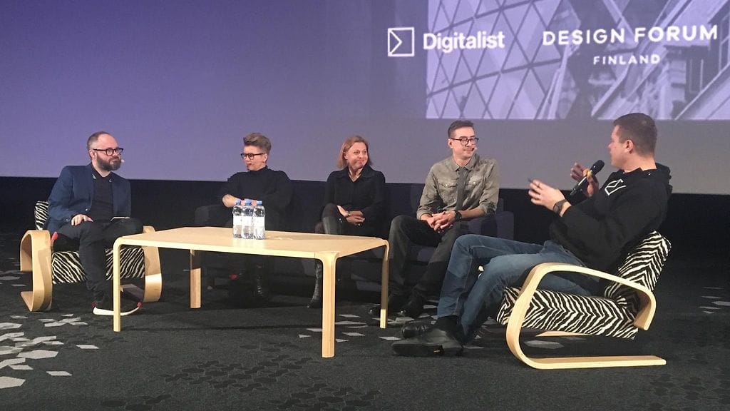 Asuntomessut Digitalist: Future of Living -tapahtuman juonsivat Tuomas Enbuske ja Teppo Kuisma.