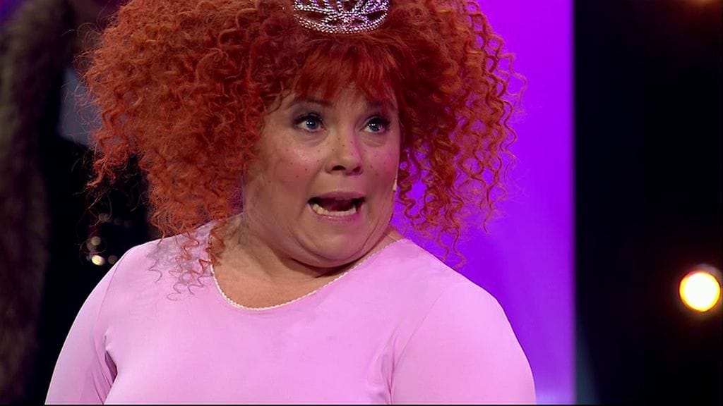 Kiti Kokkosen Putous-sketsihahmo Tanhupallo.