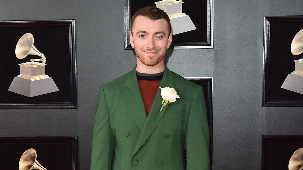 Sam Smith Grammy-gaalassa 28.1.2018.