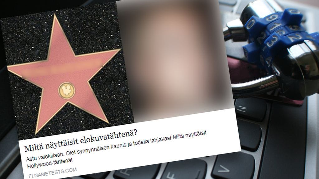 Harmittomalta vaikuttavassa Facebook-testissä voi piillä tietoturvauhka.