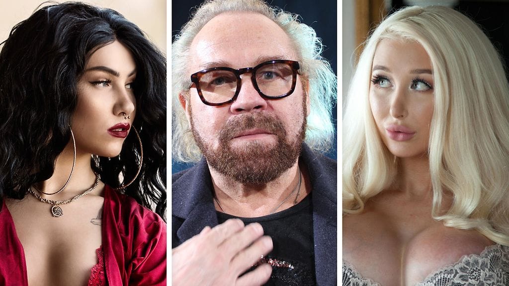 Evelina, Jussi Parviainen ja Amanda Ahola vierailevat Enbuske, Veitola & Salminen -ohjelmassa 5. huhtikuuta 2018.