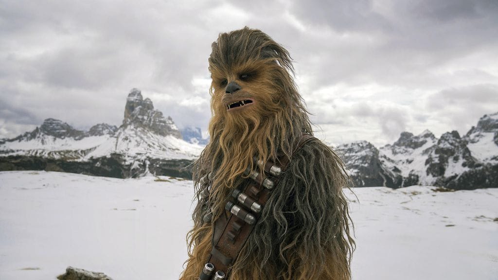 Chewbacca eli Joonas Suotamo Solo: A Star Wars Story 2018