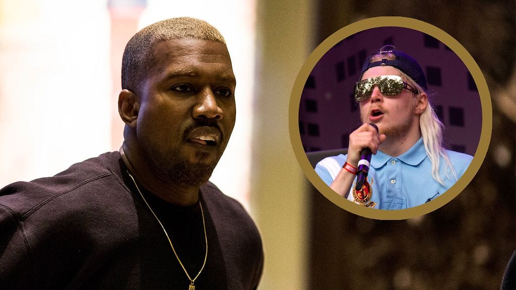 Kanye West piti yllään suomalaisartistin fanipaitaa.