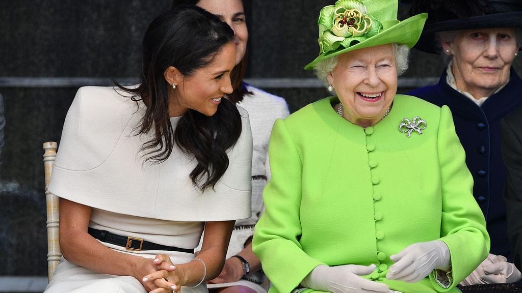herttuatar meghan ja kuningatar elisabet