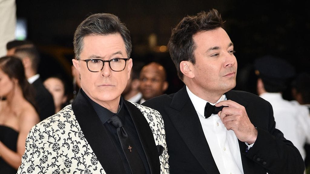 Jimmy Fallon Stephen Colbert