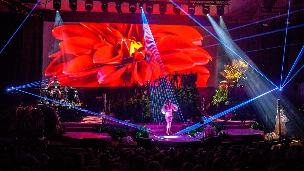 Björk Finlandia-talolla 17.7.2018 2