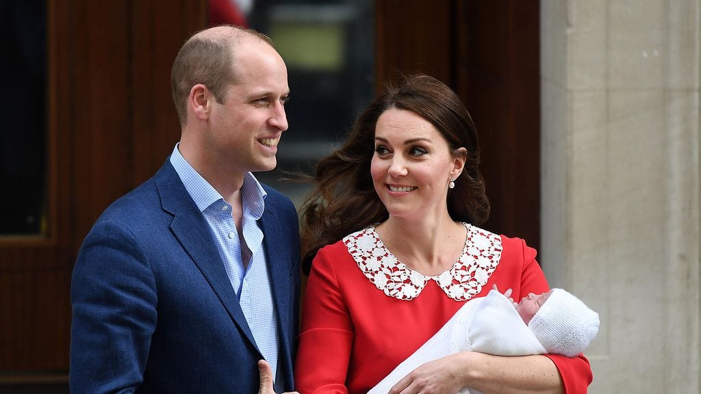 Prinssi Williamin ja herttuatar Catherinen kuopus prinssi Louis syntyi tänä vuonna.