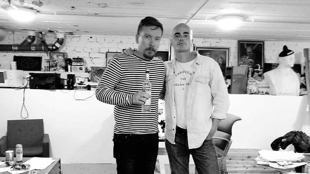 Ystävykset Perttu Häkkinen ja Pedro Avila.